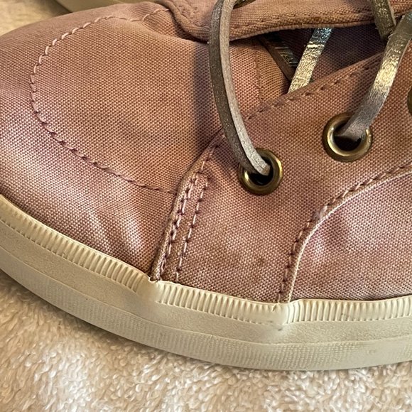 SPERRY Kids Sneakers PURPLE Canvas CREST VIBE 0722 - Picture 11 of 14